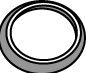 FONOS 80159 Gasket, exhaust pipe
